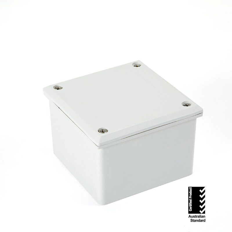 AS/NZS 2053 Standard Waterproof Electrical Adaptable Box White